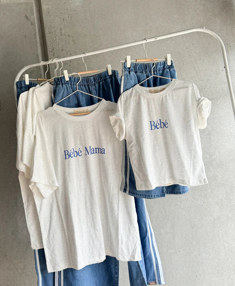 twin collective bebe tee