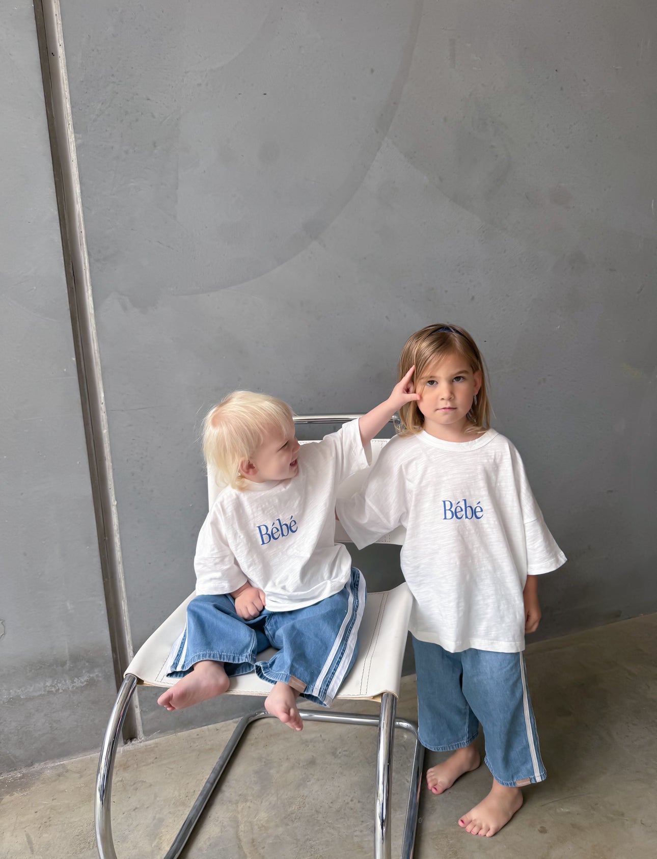 twin collective bebe tee