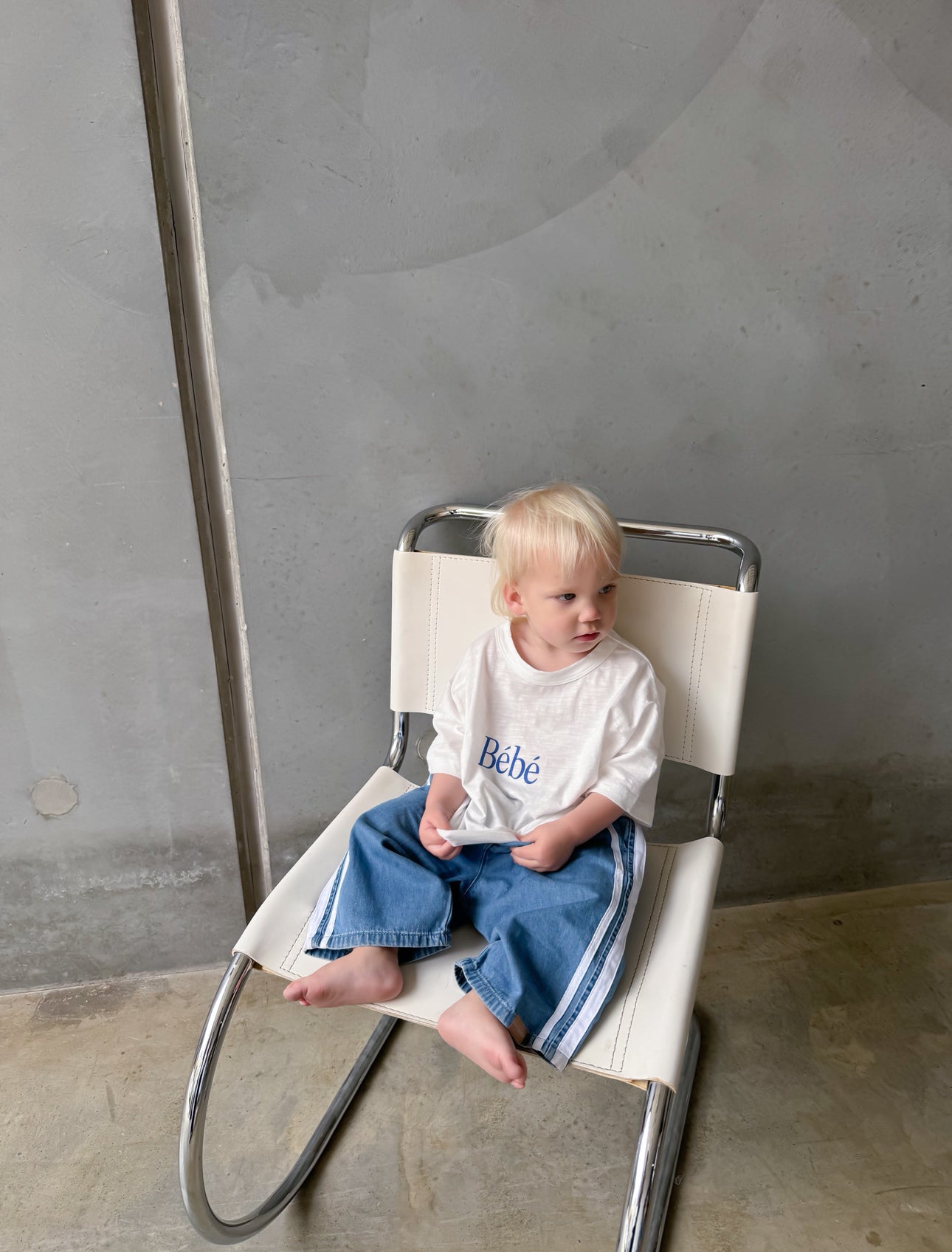 twin collective bebe tee