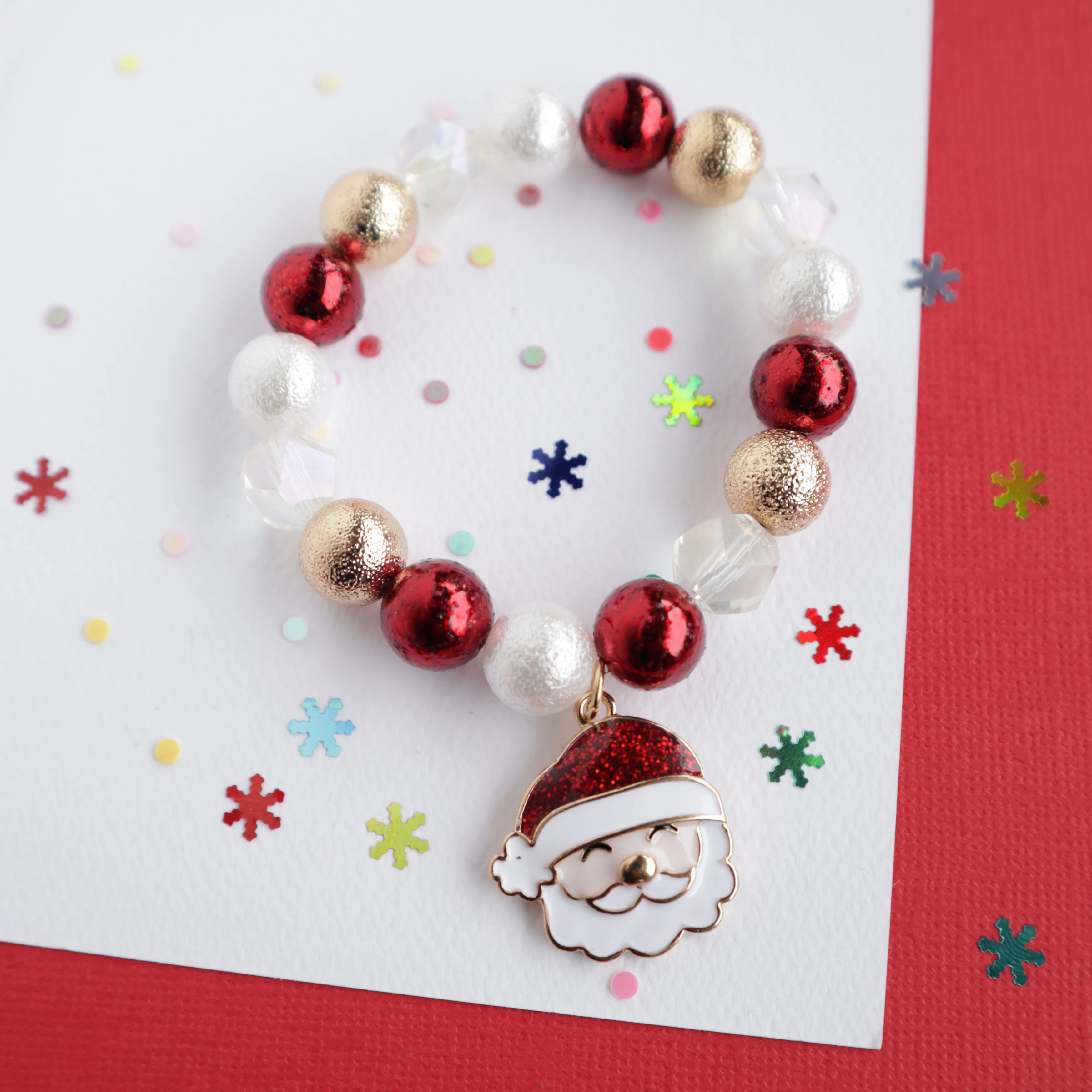 mon coco dear santa elastic bracelet