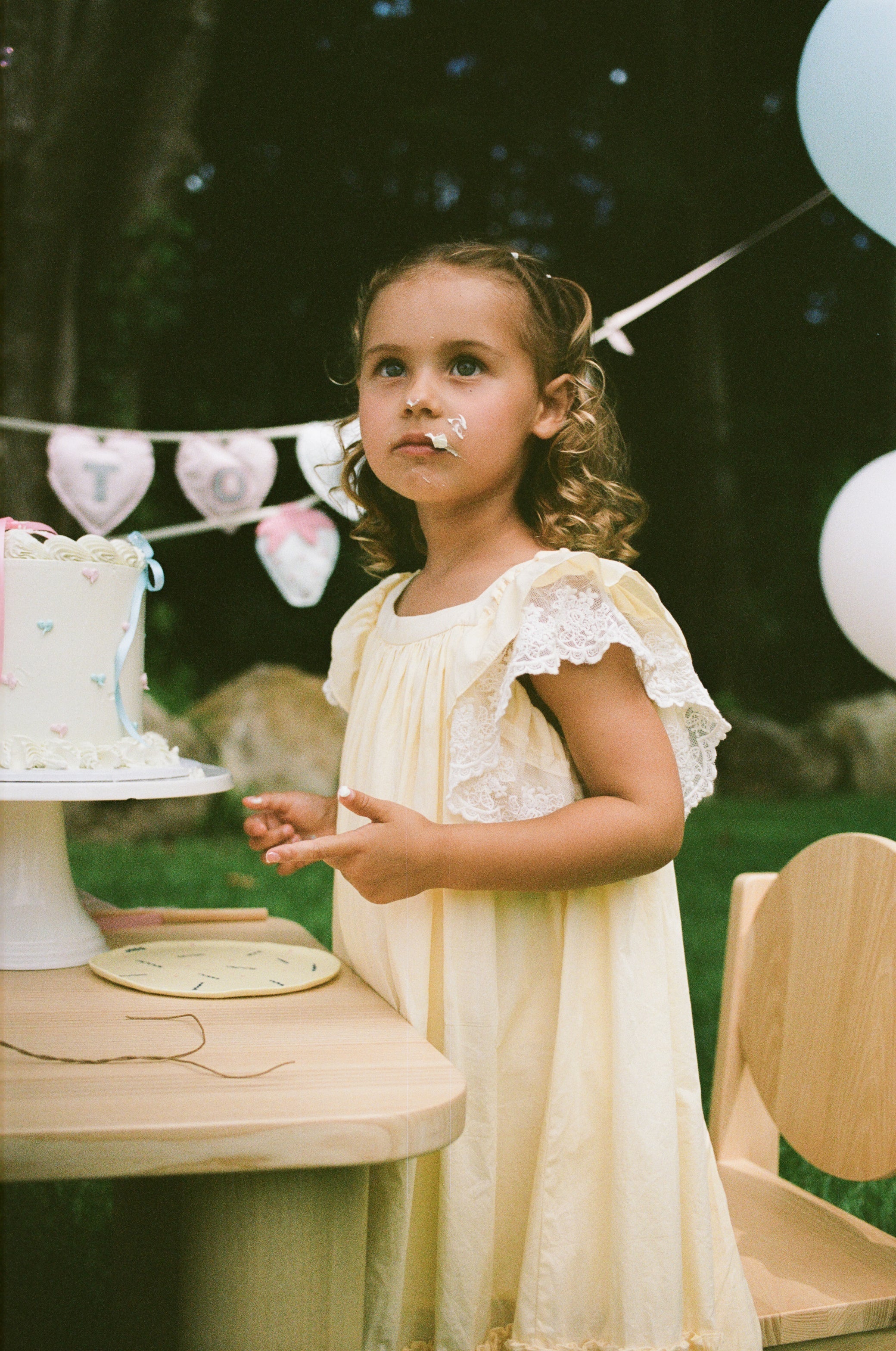 juni jnr zimi dress - butter