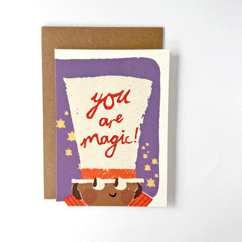 florence fry you are magic card - purple
