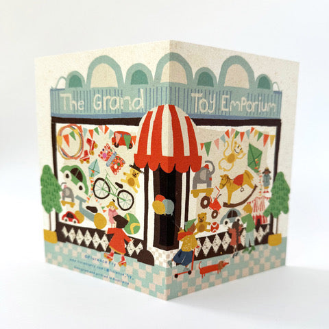 florence fry card - toy shop