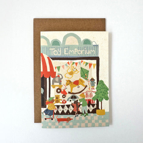 florence fry card - toy shop