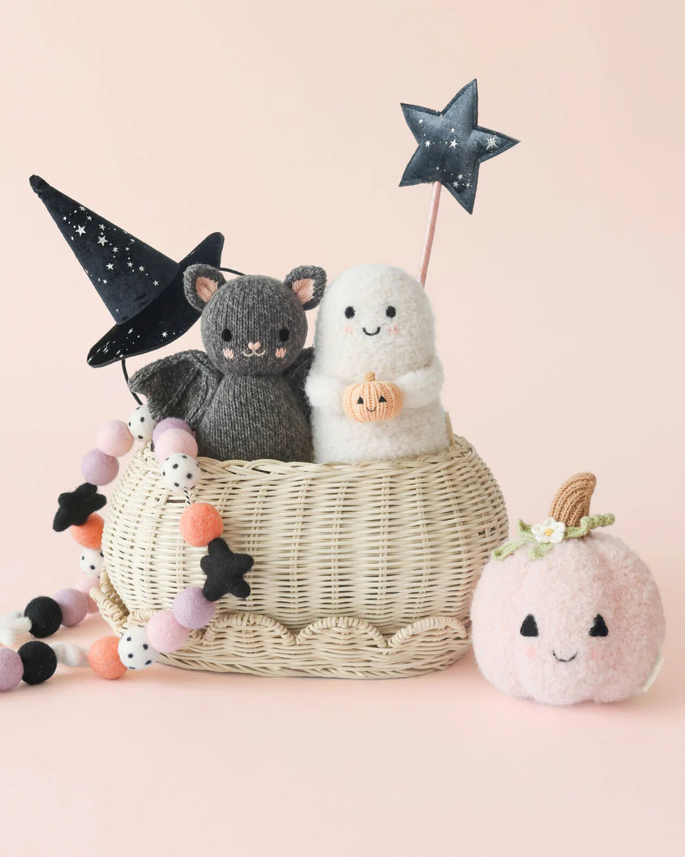 cuddle + kind baby ghost (with pumpkin)