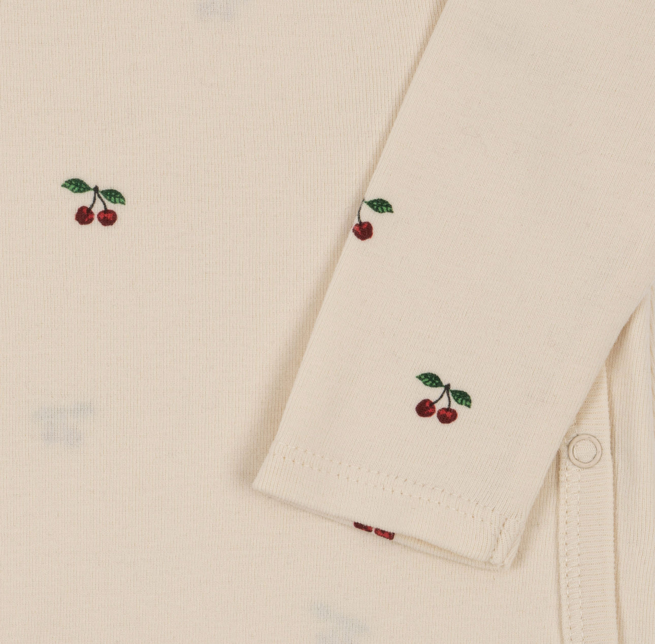 konges slojd newborn onesie gots - cherry