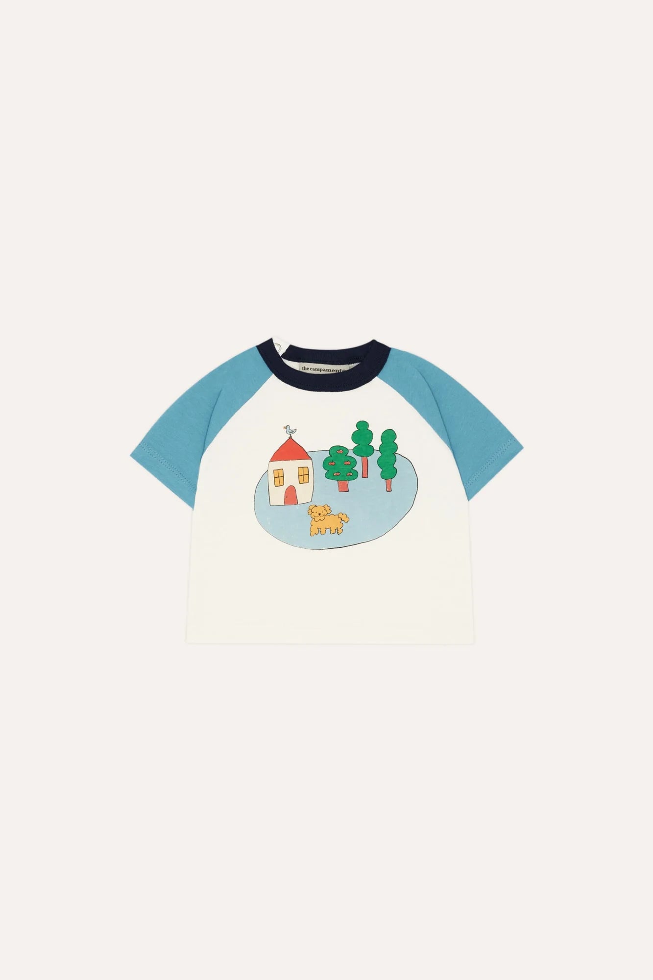the campamento small village baby t shirt - pre order