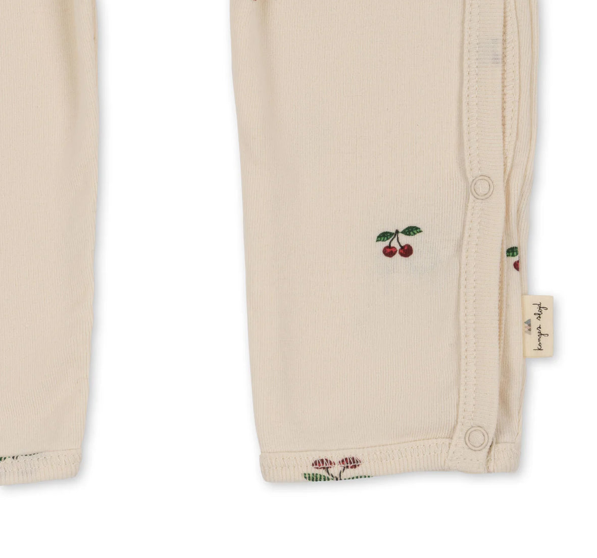 konges slojd newborn onesie gots - cherry