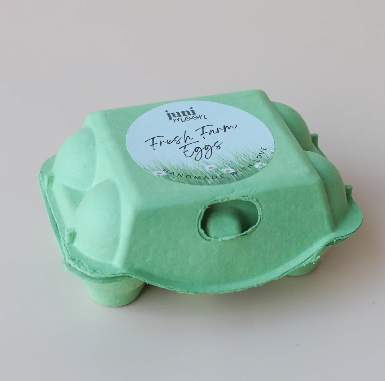 juni moon felt eggs - 6 pce