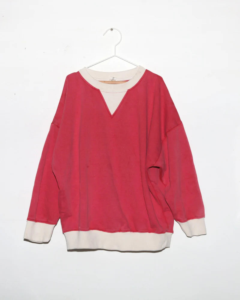 summer and storm pullover - vintage red - PRE ORDER
