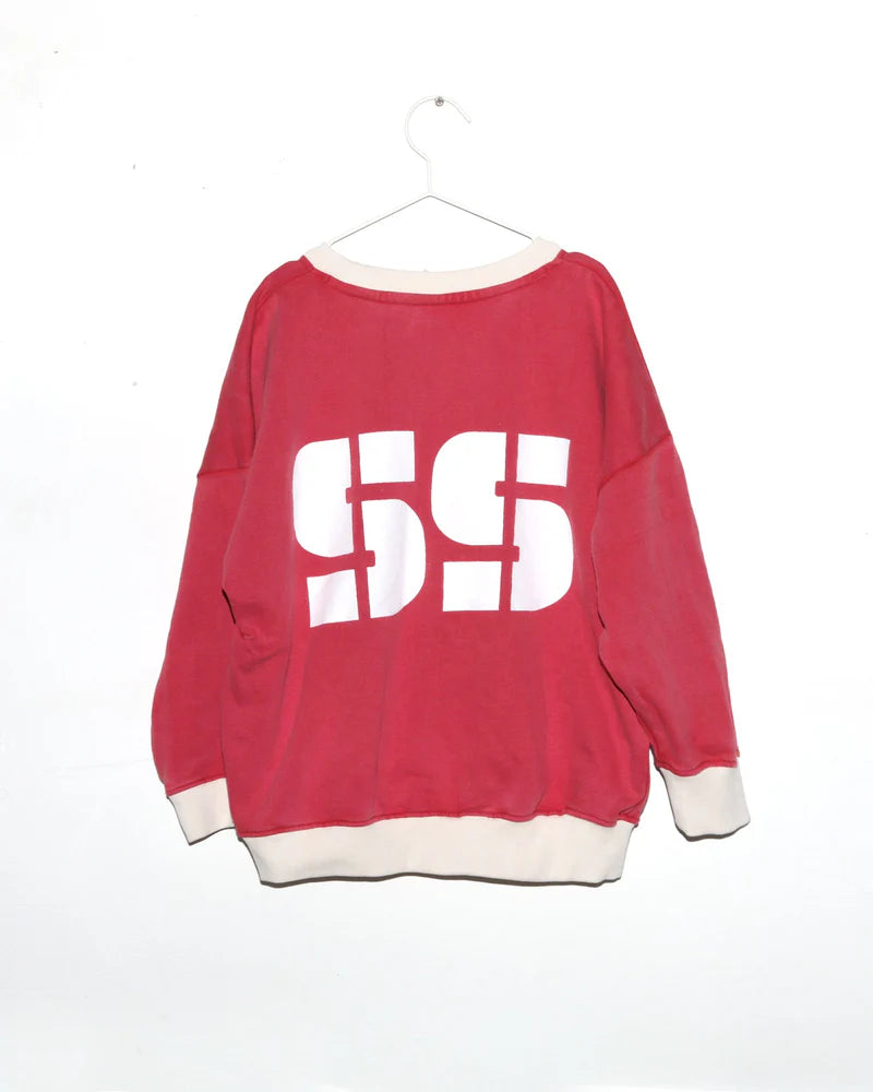 summer and storm pullover - vintage red - PRE ORDER