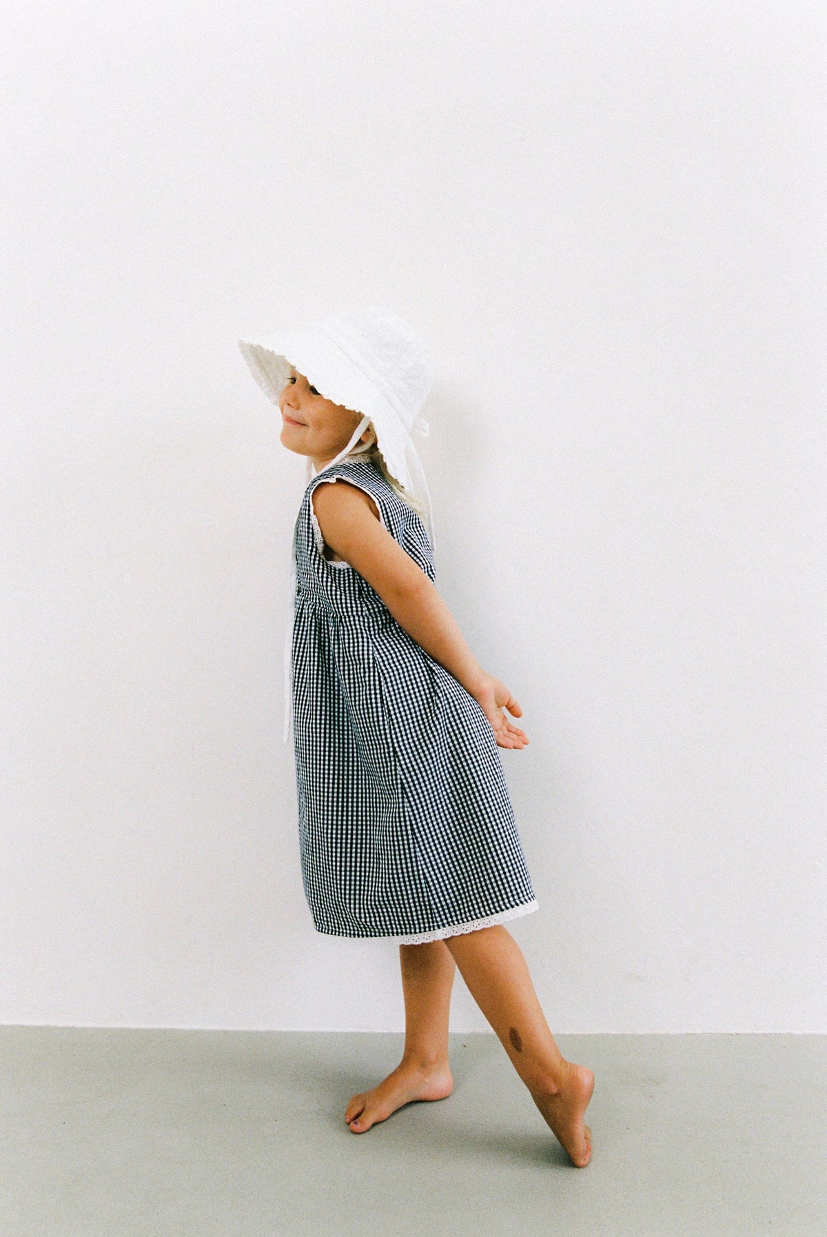 juni jnr flora sun hat - blanc