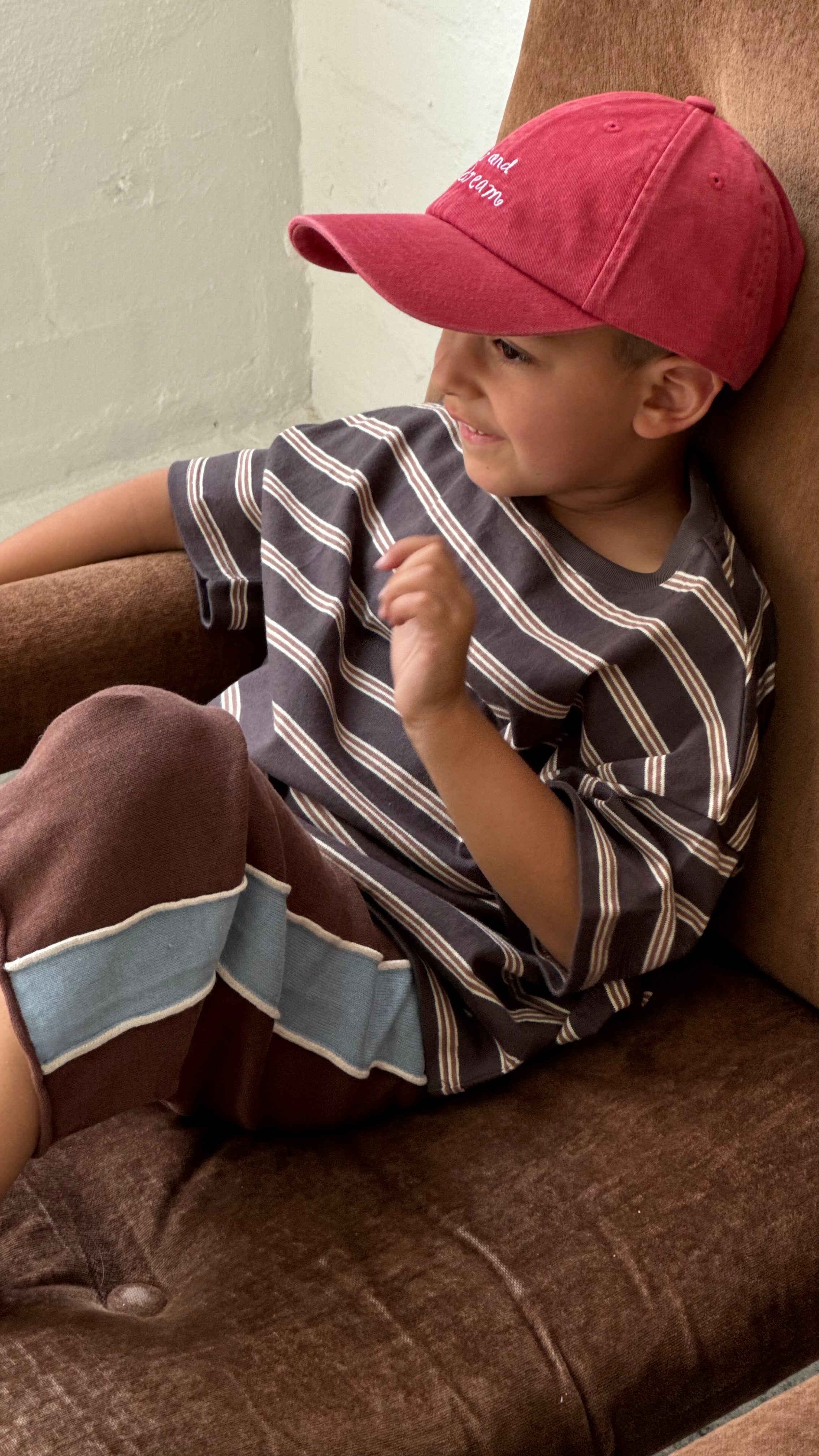 illoura the label basic tee - vintage stripe