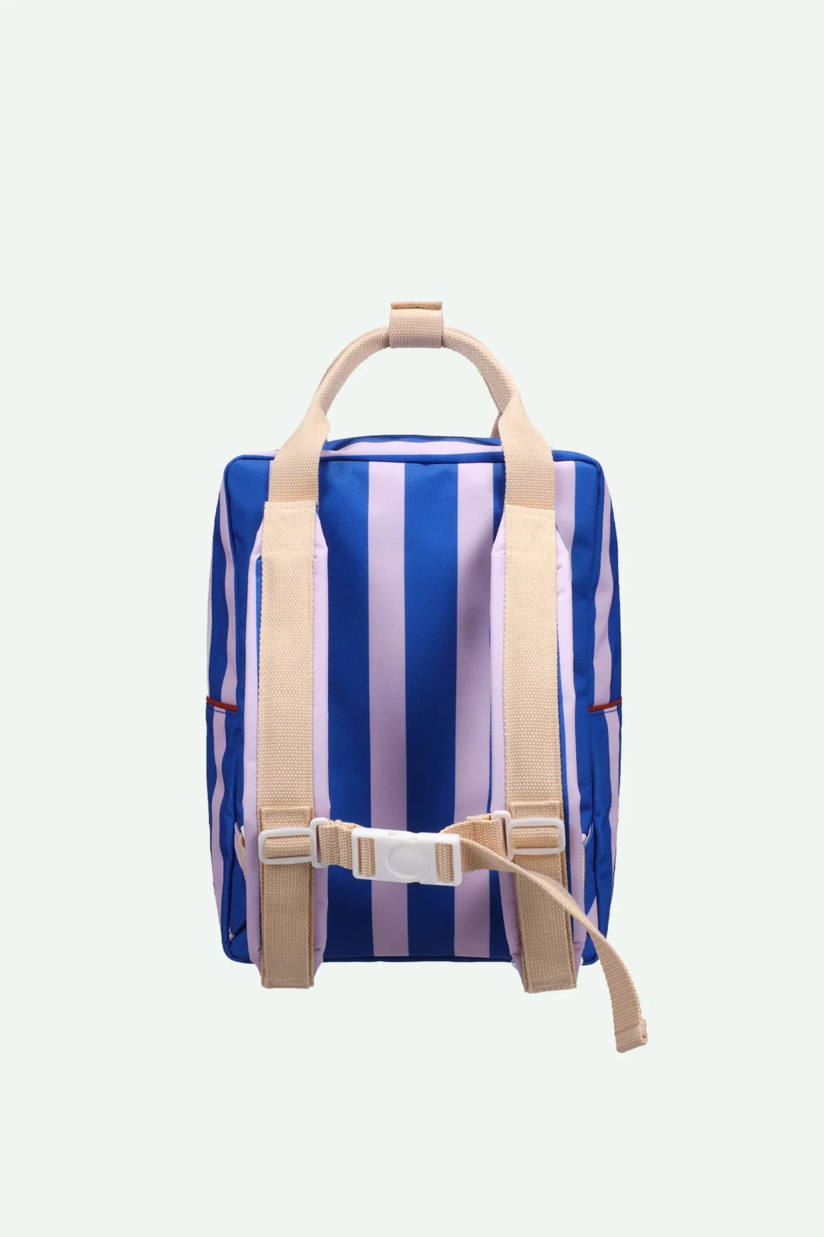 sticky lemon medium backpack - sticky memories / stripes + ink blue (pre order)
