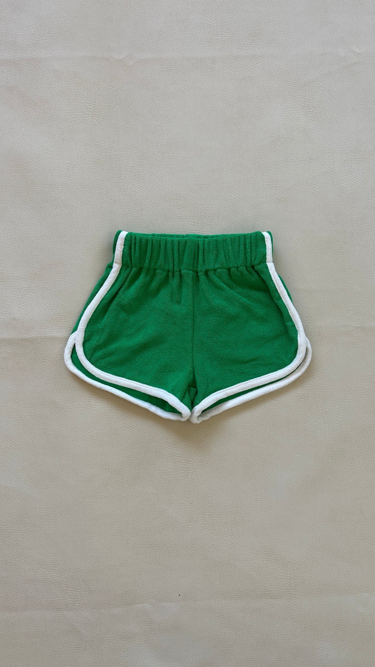 tiny trove carter terry shorts - green