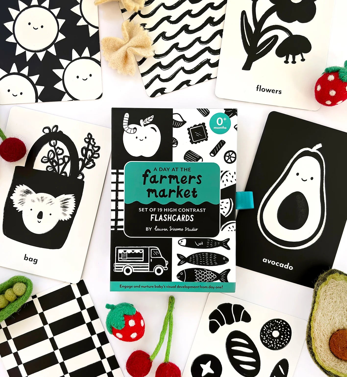 lauren sissons baby high contrast flashcards