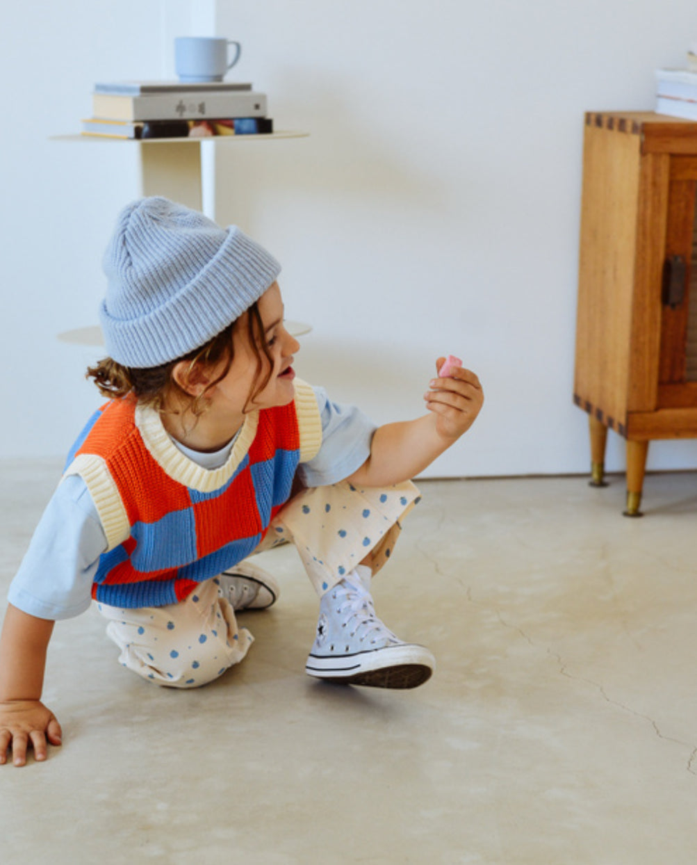 sunday siblings figo beanie - blue - PRE ORDER