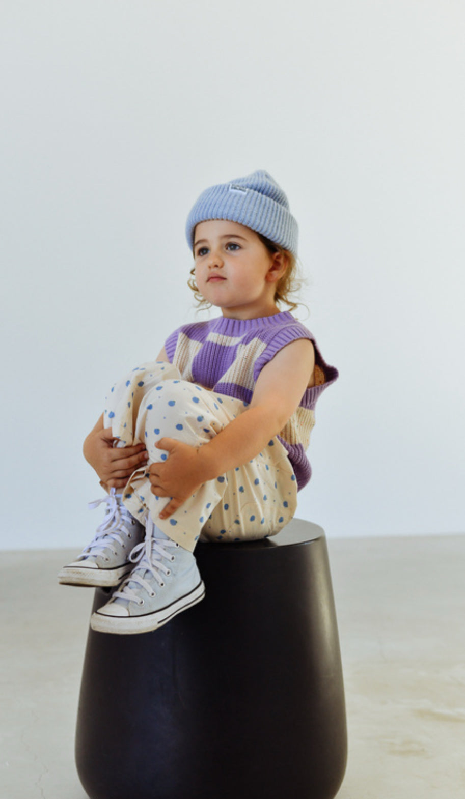 sunday siblings figo beanie - blue - PRE ORDER