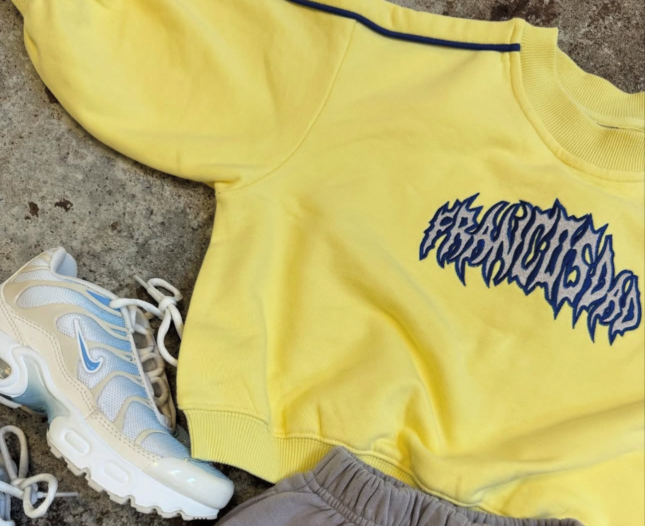 franco’s dad yellow crew w logo
