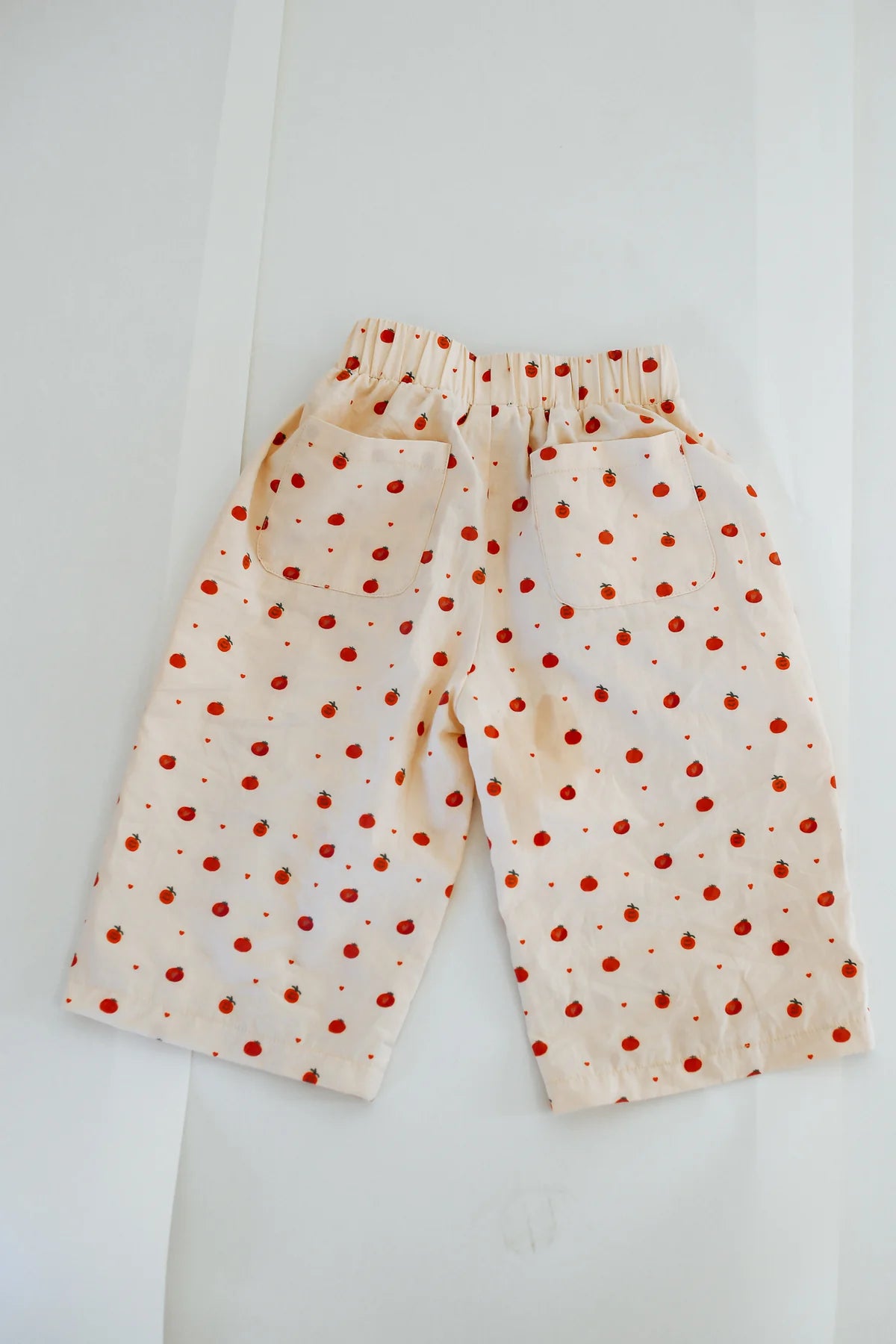 sunday siblings happy tomato pants - red