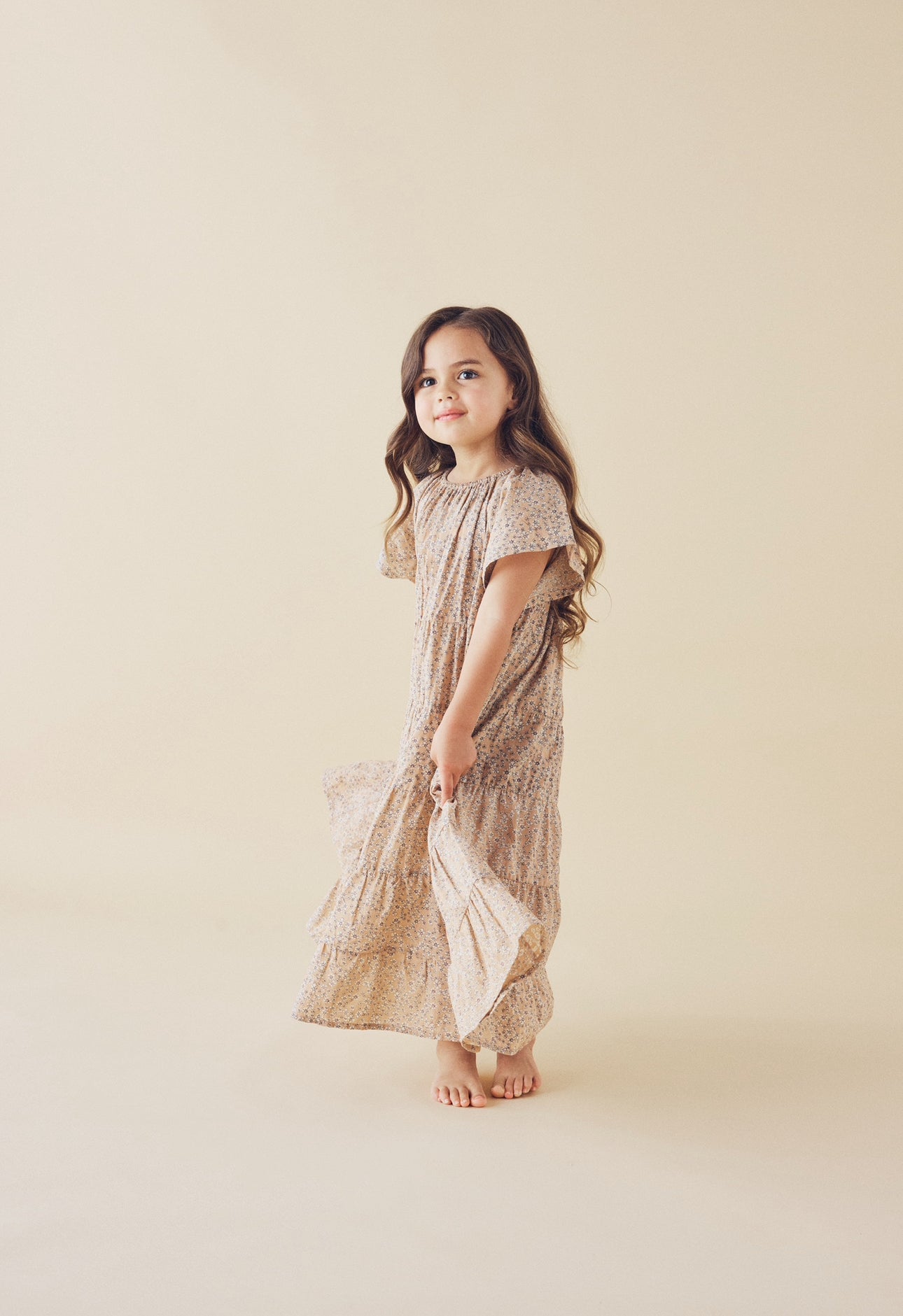 printebebe madamoiselle dress - wheat wildflowers