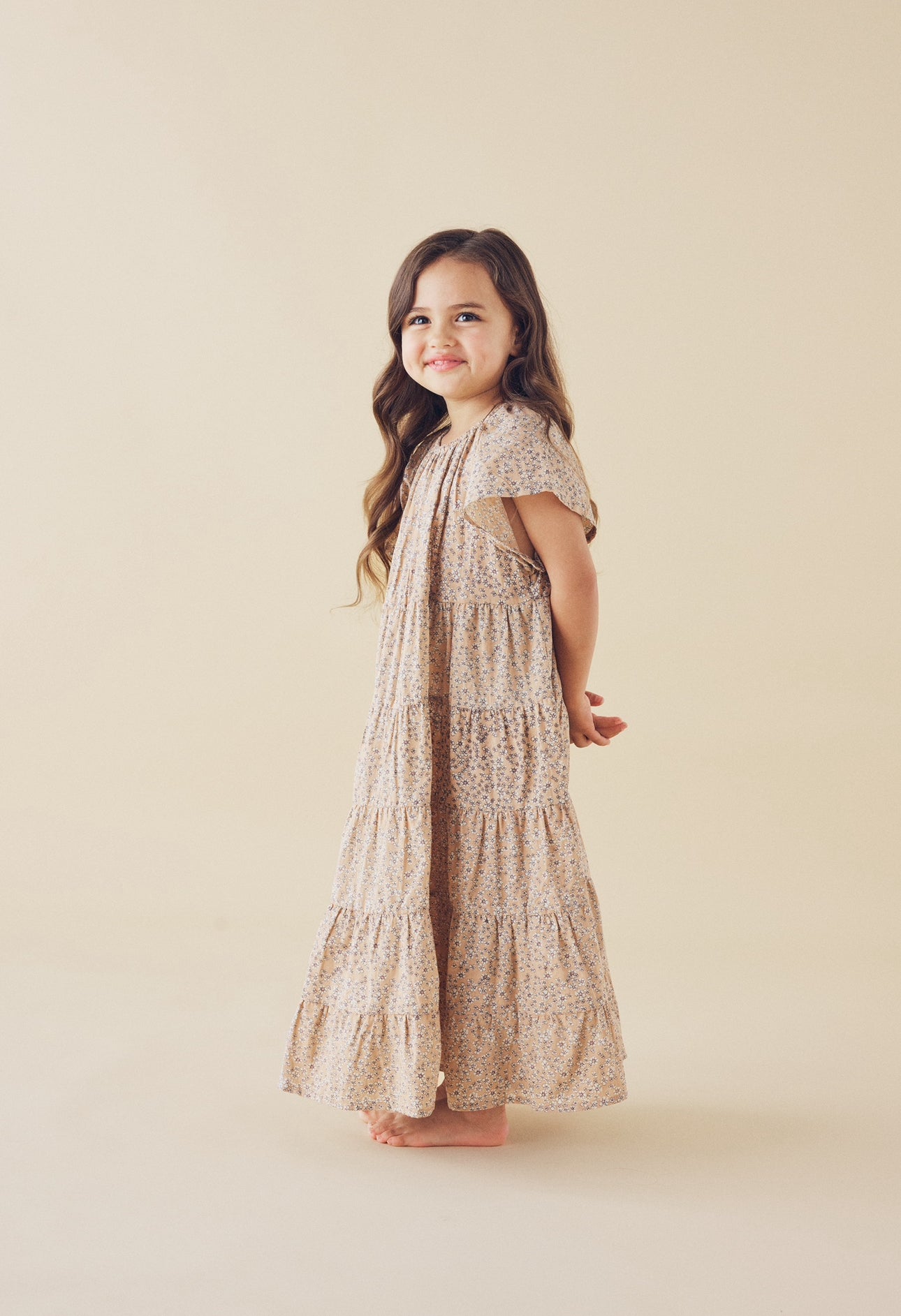 printebebe madamoiselle dress - wheat wildflowers