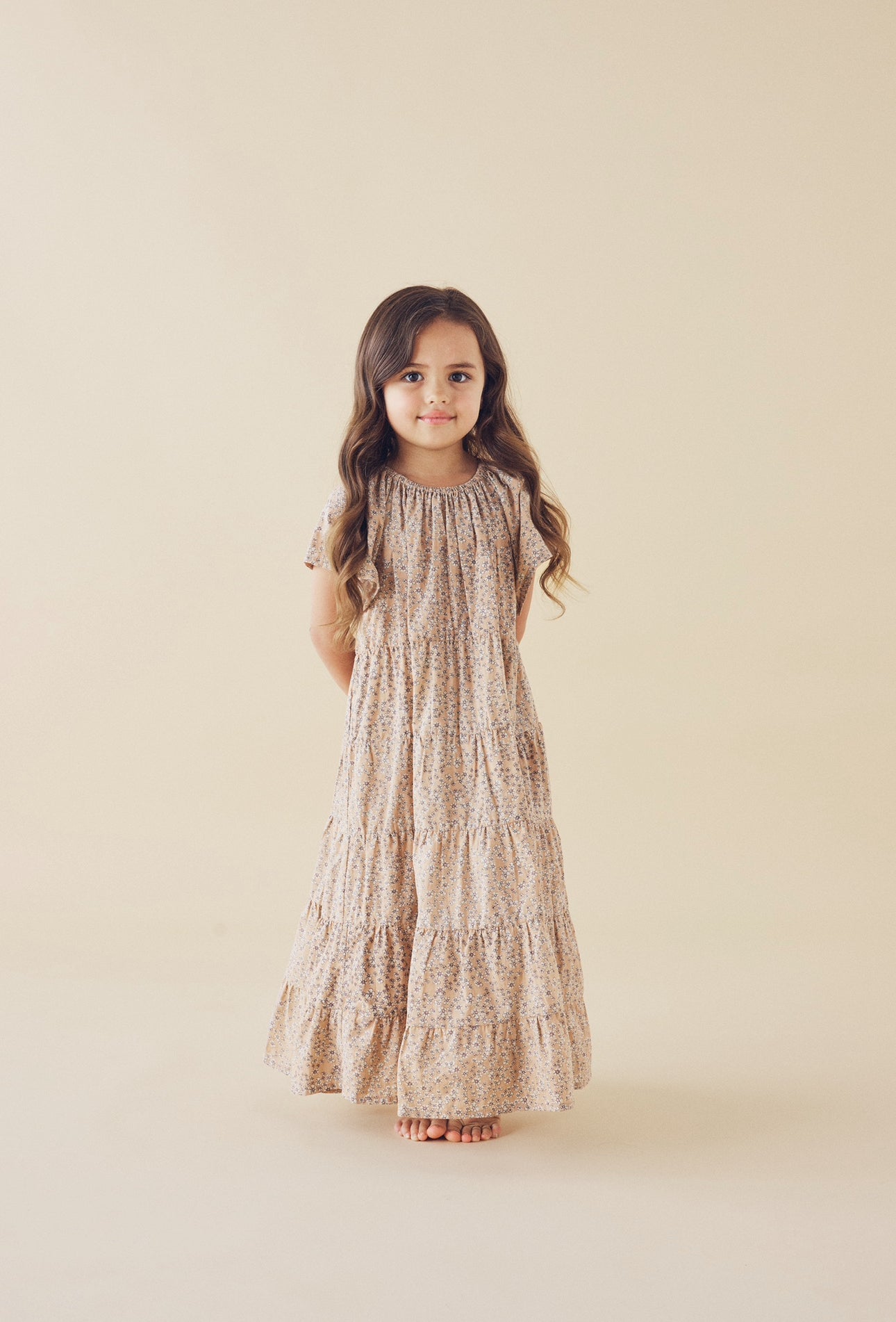 printebebe madamoiselle dress - wheat wildflowers