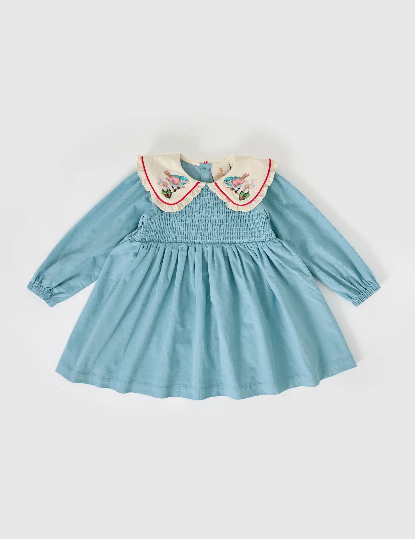 goldie + ace shirley barber smocked dress