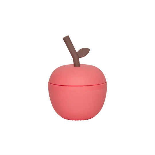 oyoy apple cup - cherry red