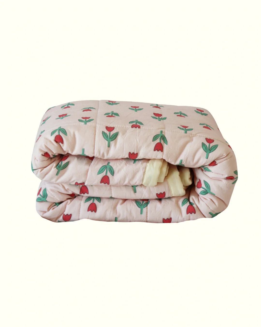 play linen tulip garden reversible quilt - pre order