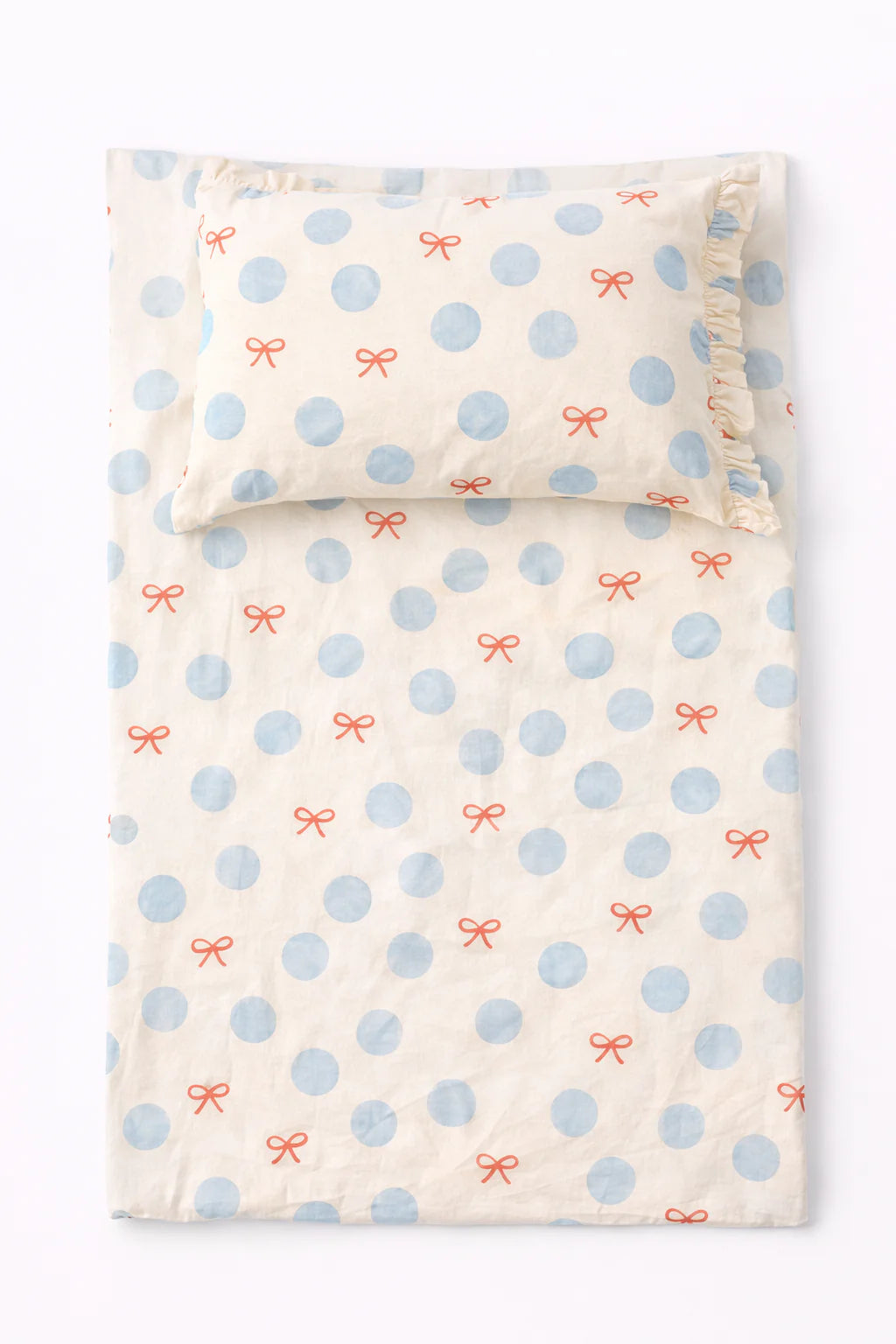 play linen bo peep frill sheet set - pre order