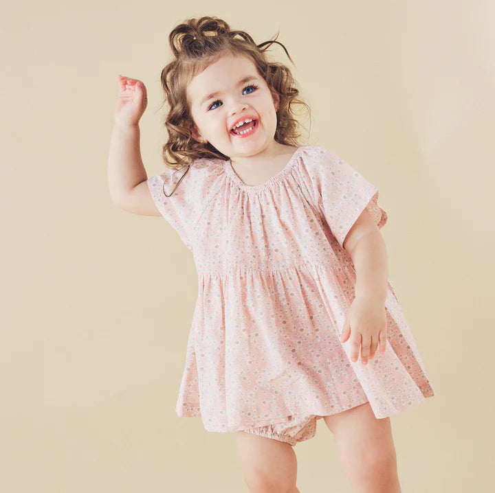 printebebe la renta top - pretty pink wildflowers