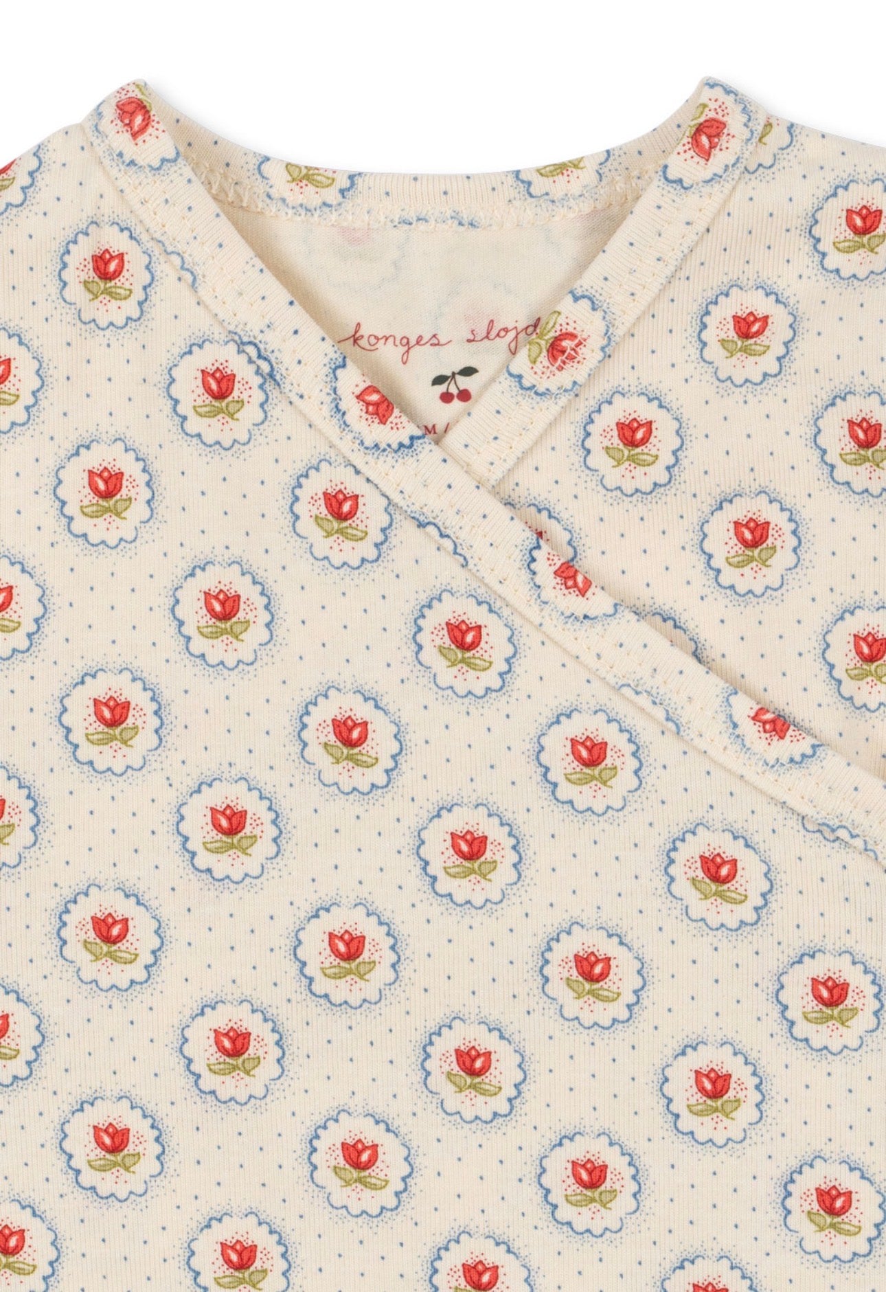 konges slojd basic newborn onesie - mirage