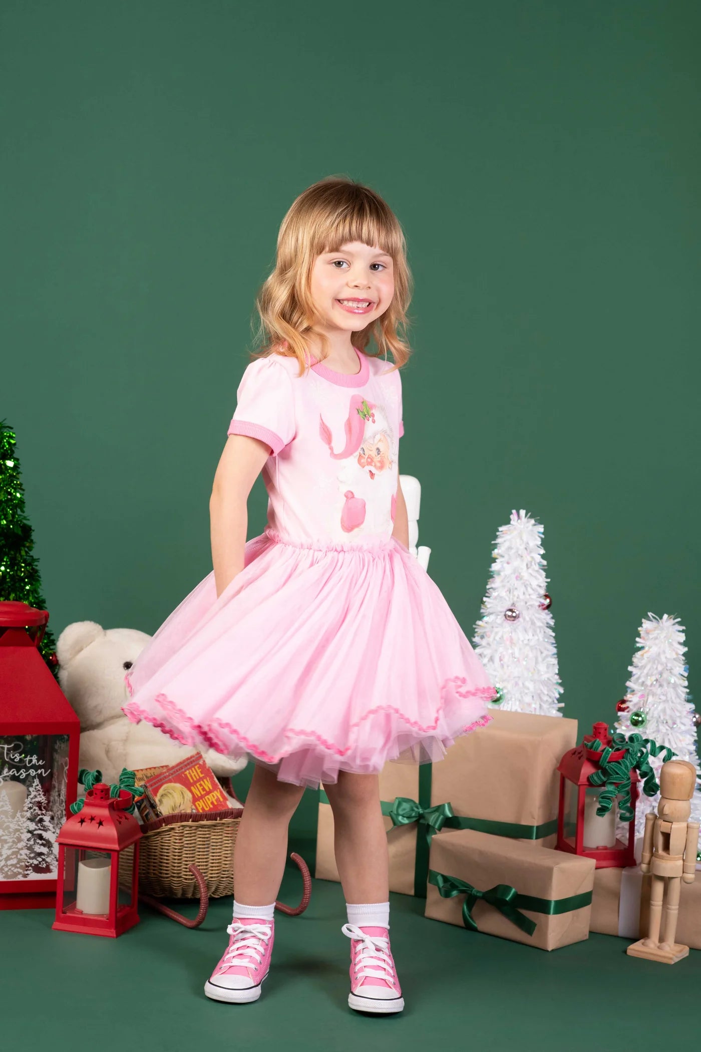 rock your baby retro santa circus dress