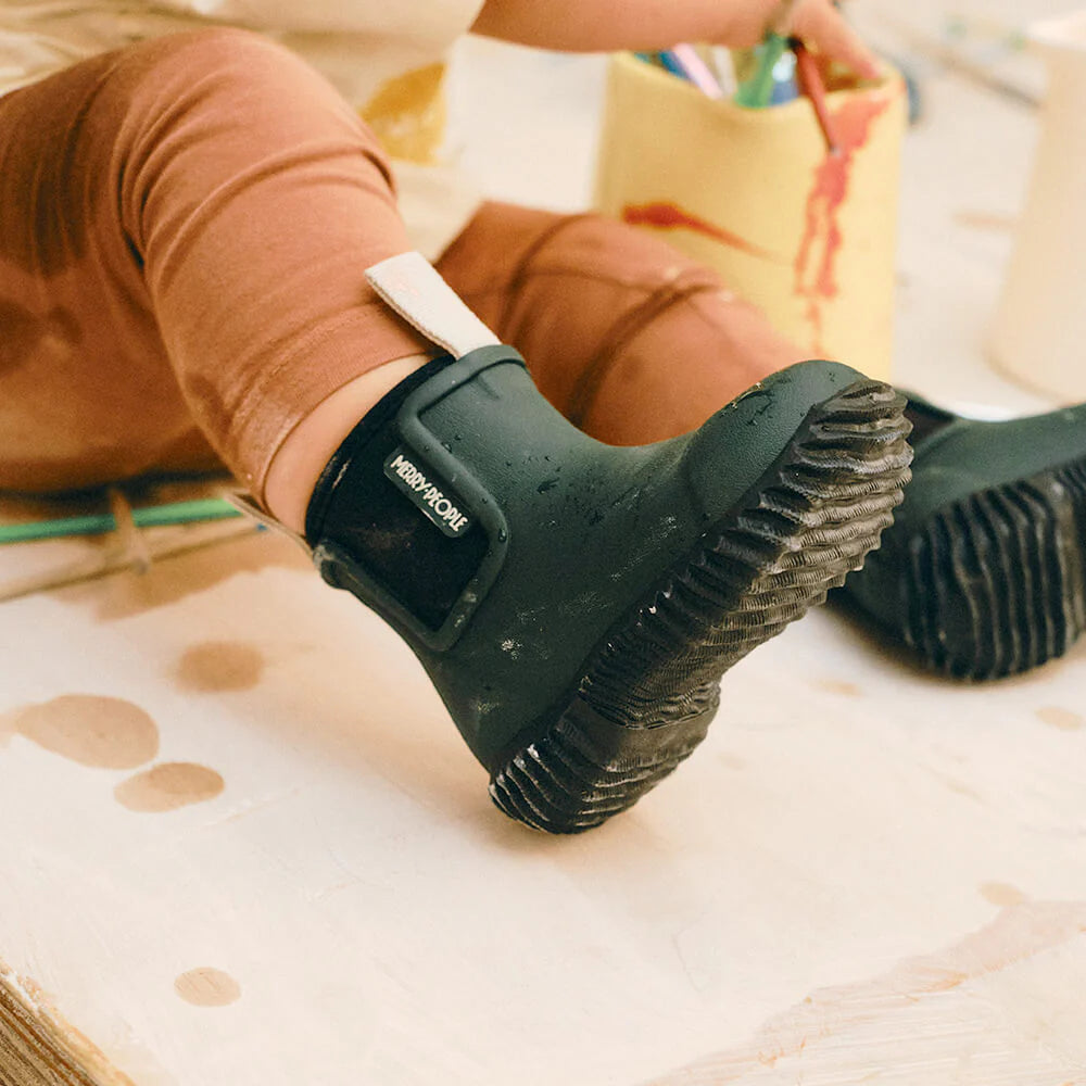 merry people bobbi kids gumboot - forest green - pre order