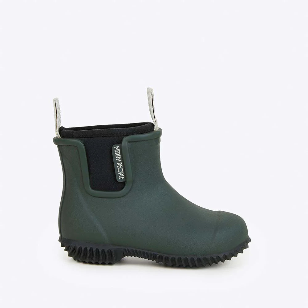 merry people bobbi kids gumboot - forest green - pre order