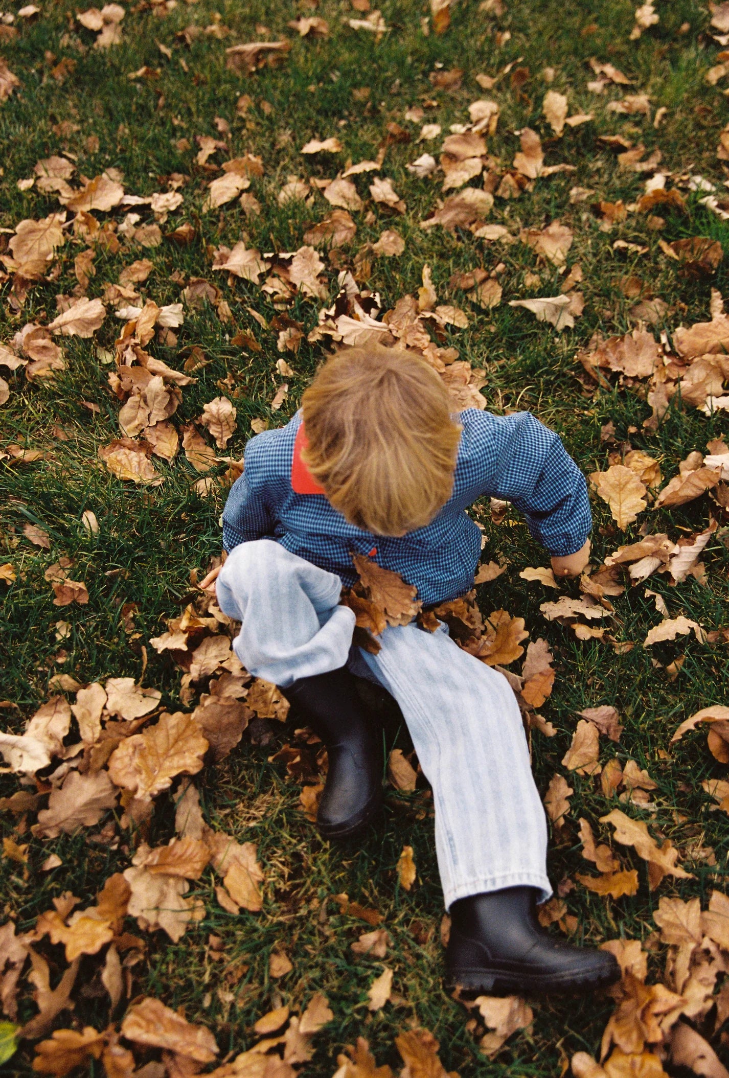 juni jnr sammy padded bomber - blue check