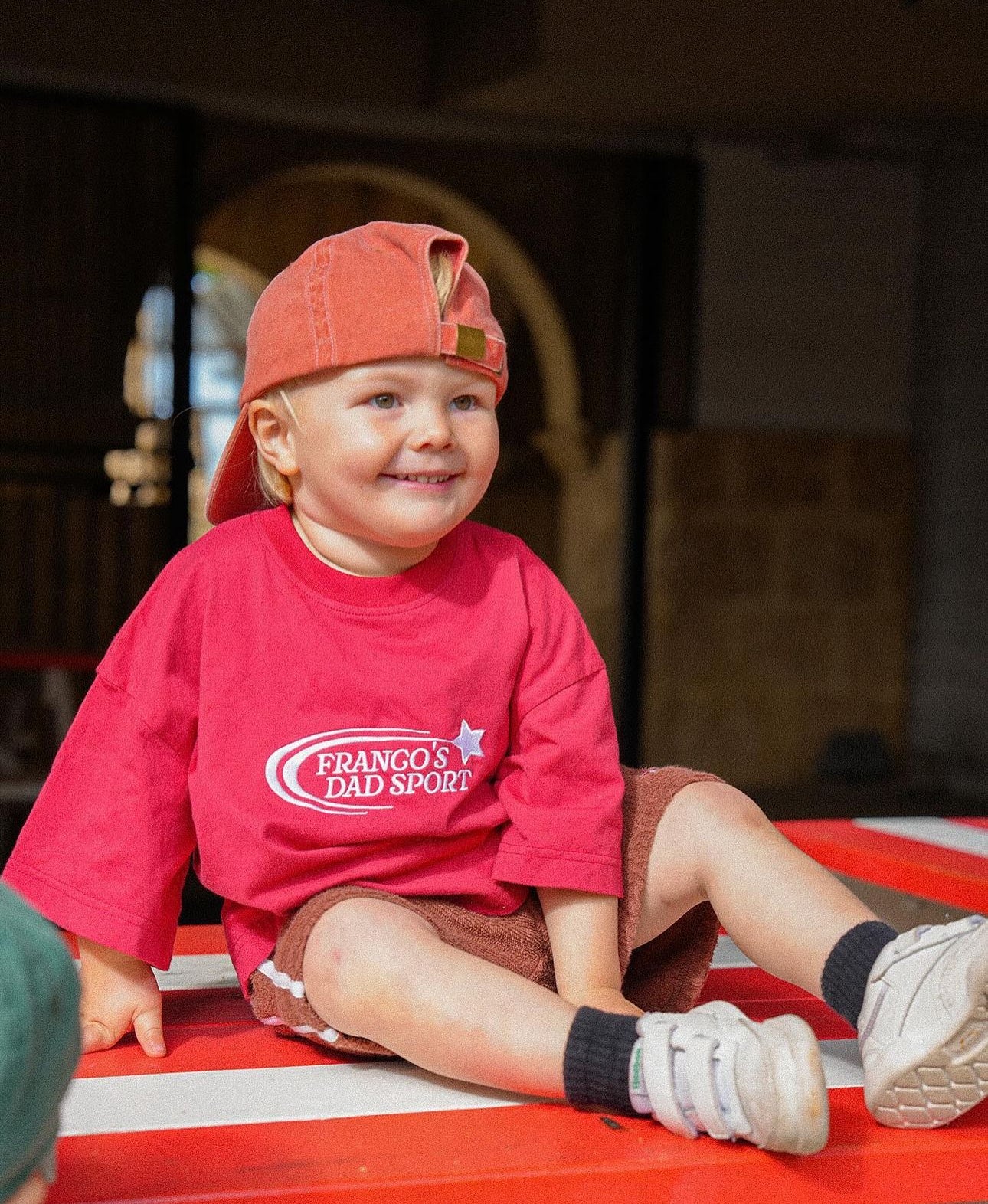 franco's dad red sports cap