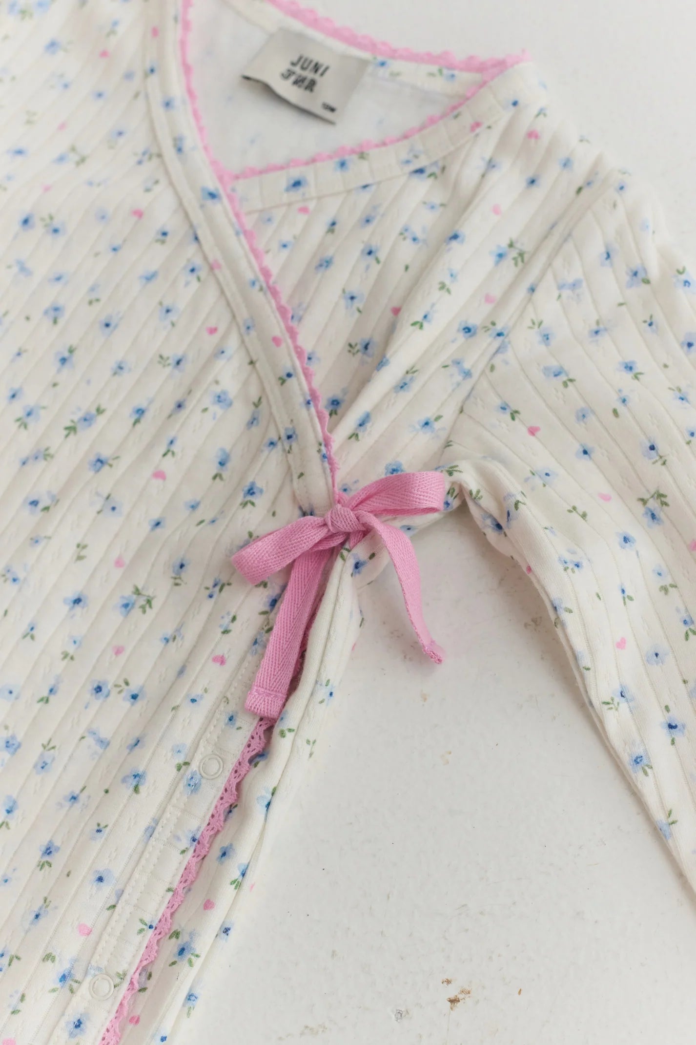 juni jnr meadow onesie - ditsy bloom