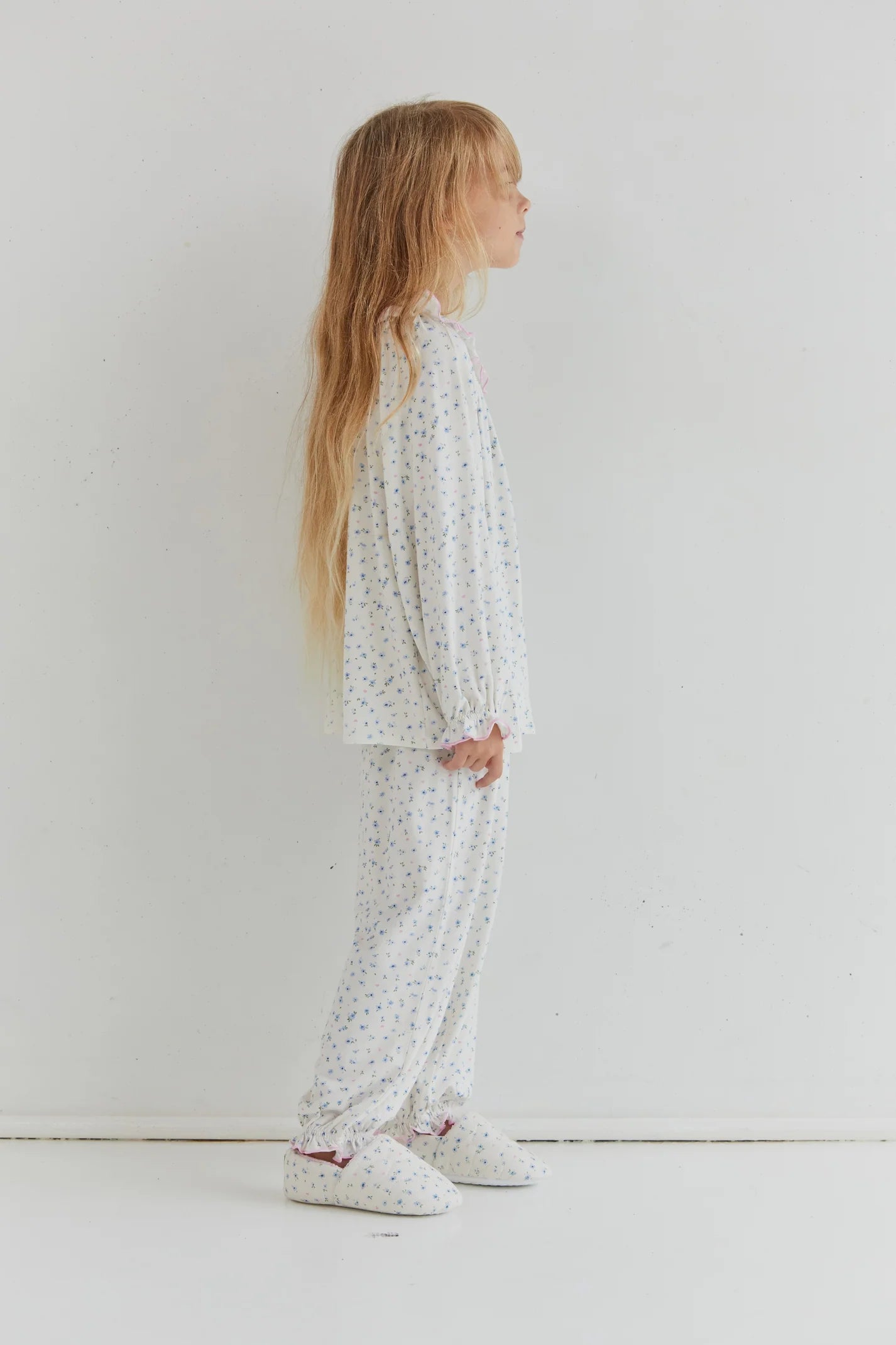 juni jnr gracie pyjama set - ditsy bloom