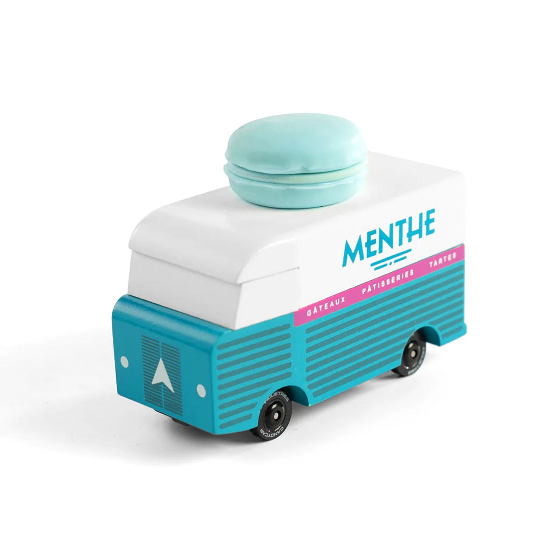 candylab mint menthe macaron van