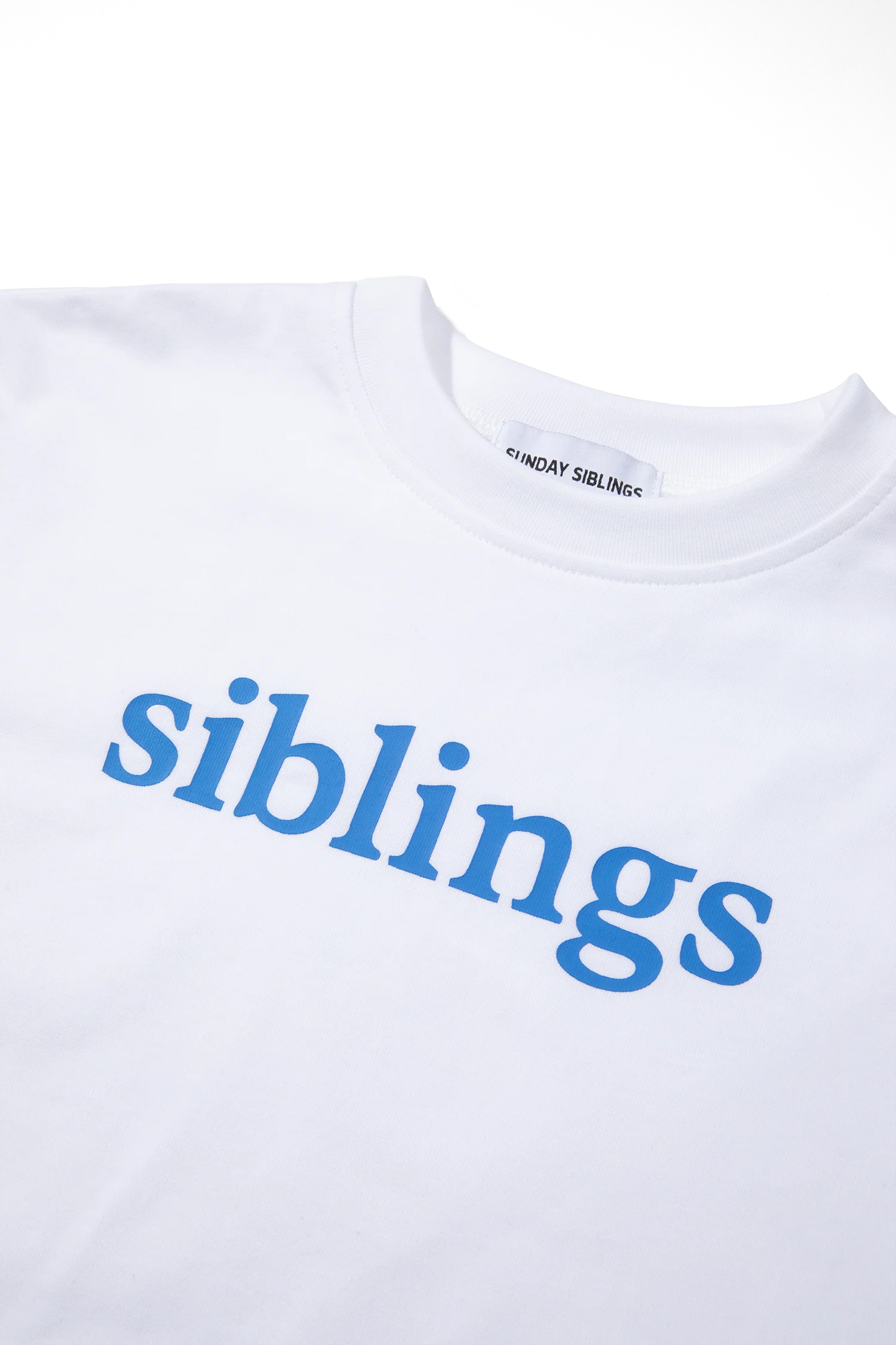 sunday siblings siblings tee - white