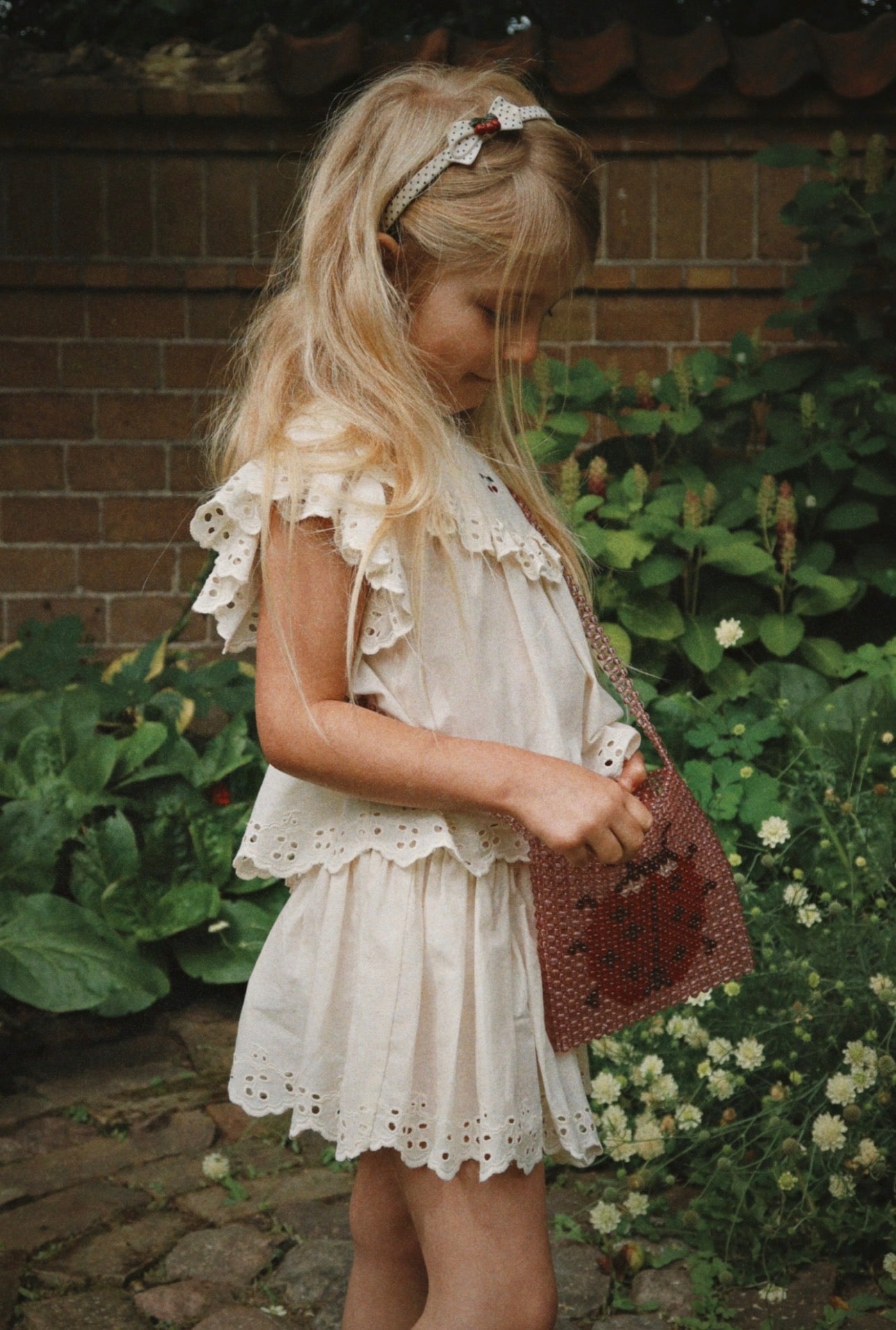 konges slojd ladybug perla shoulder bag