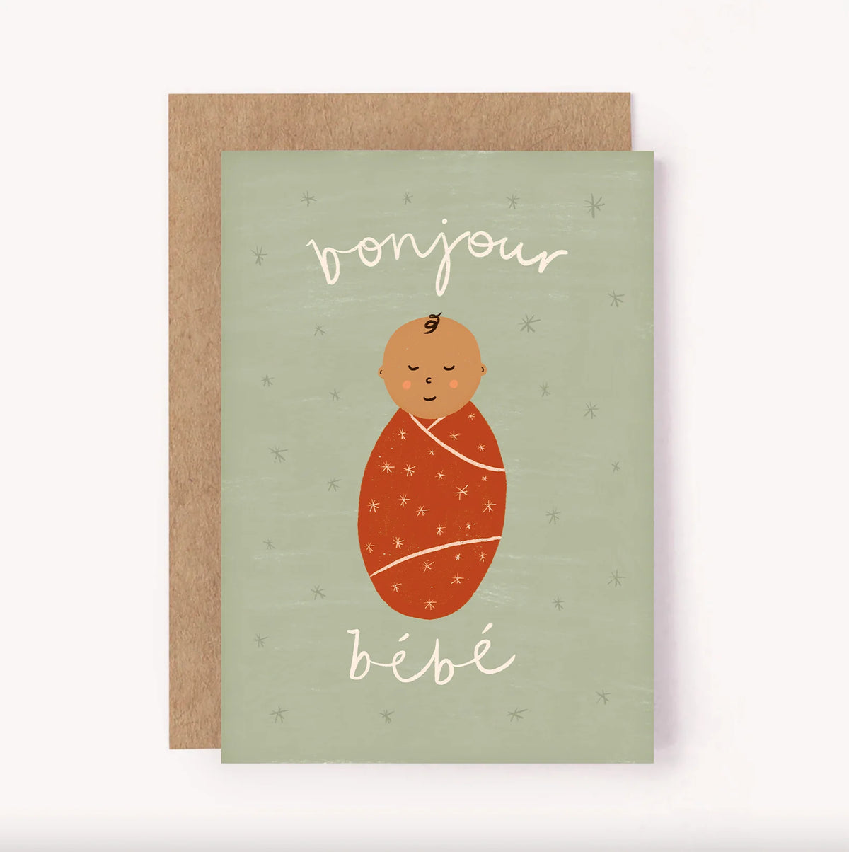 lauren sissons new baby card - bonjour bebe