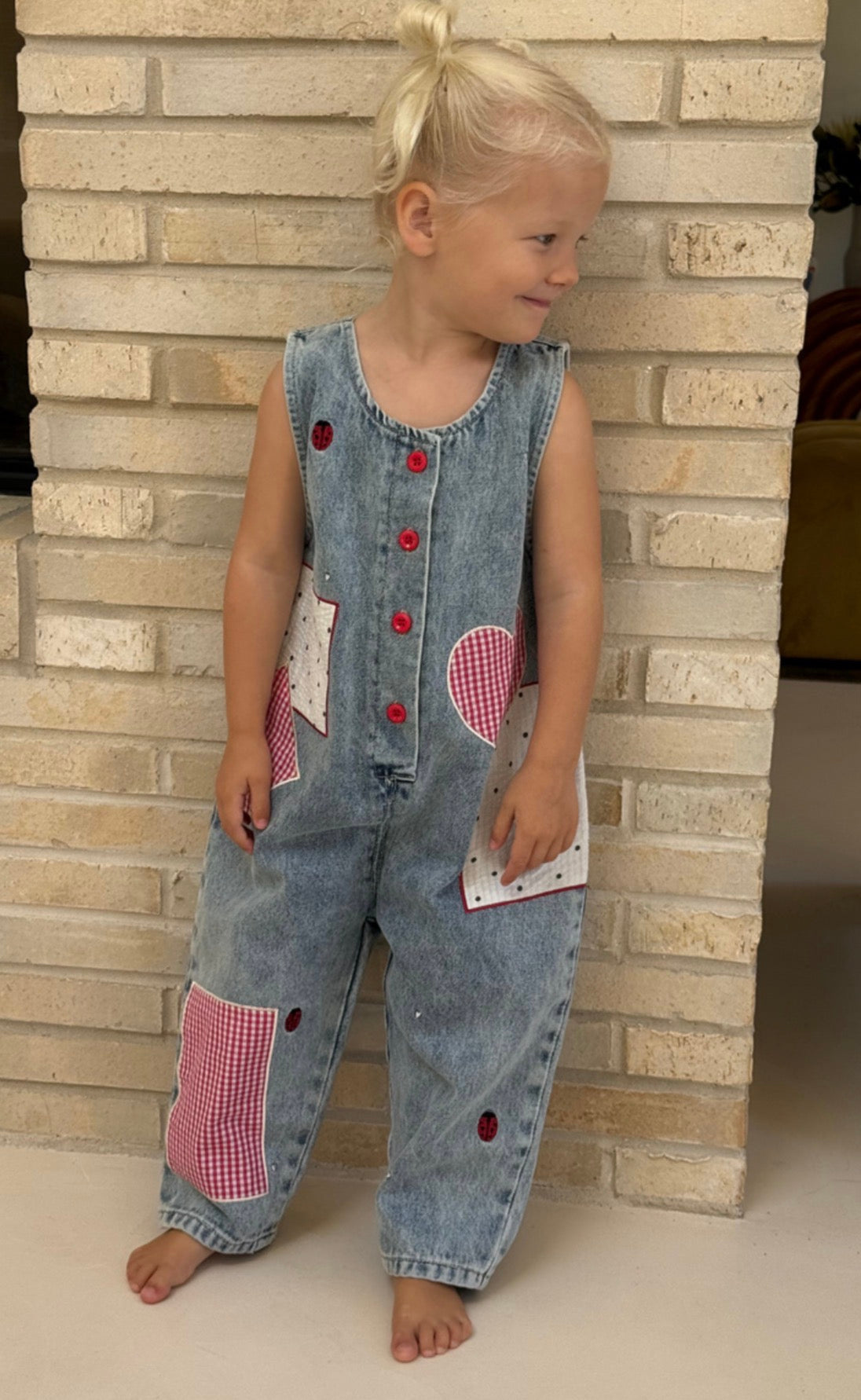juni jnr charlie overalls - lovebug