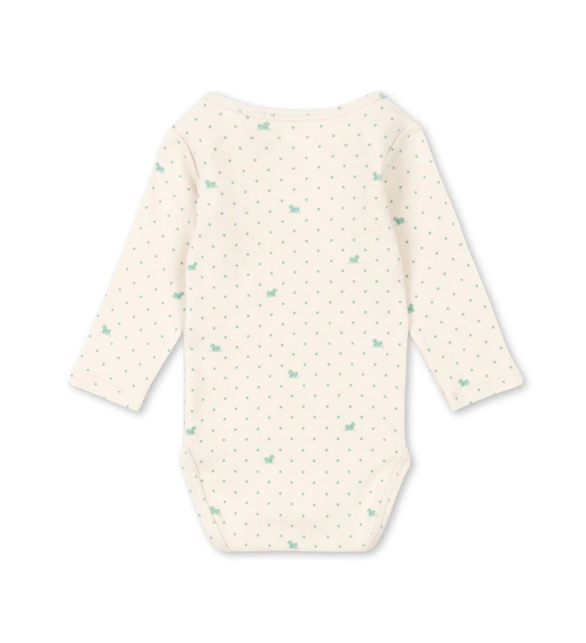 konges slojd bello due ls bodysuit ocs - lago verde
