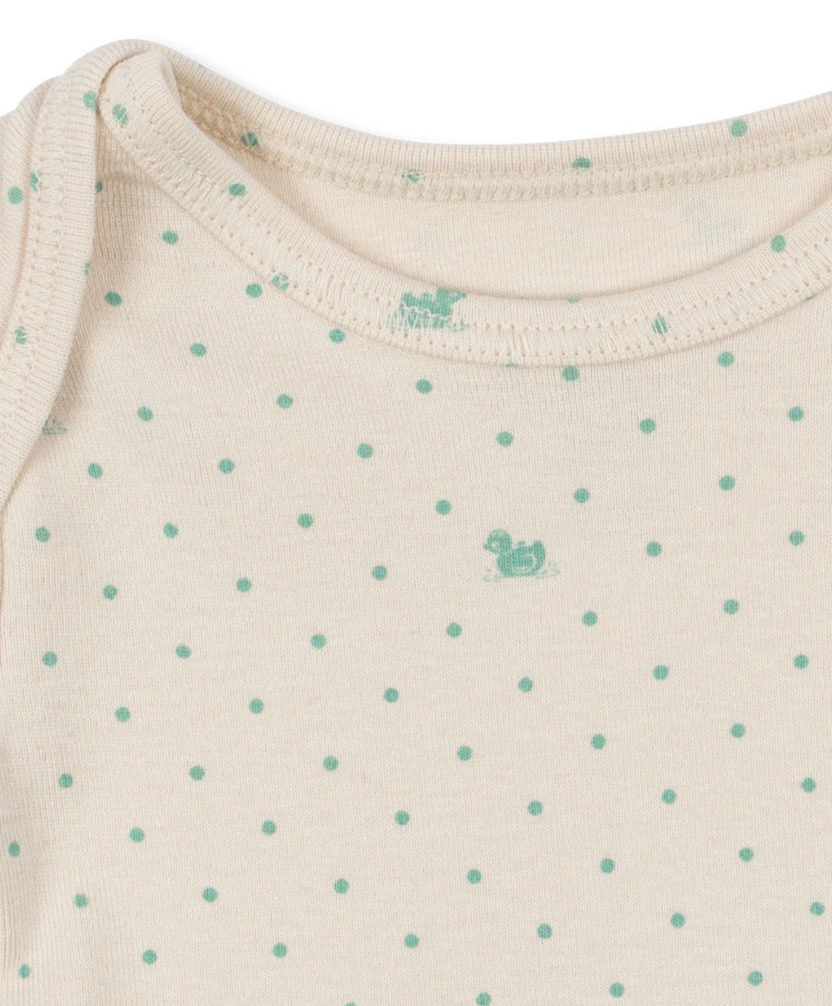 konges slojd bello due ls bodysuit ocs - lago verde