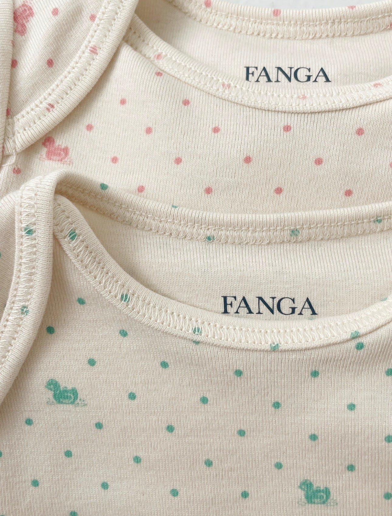 konges slojd bello due ls bodysuit ocs - lago verde