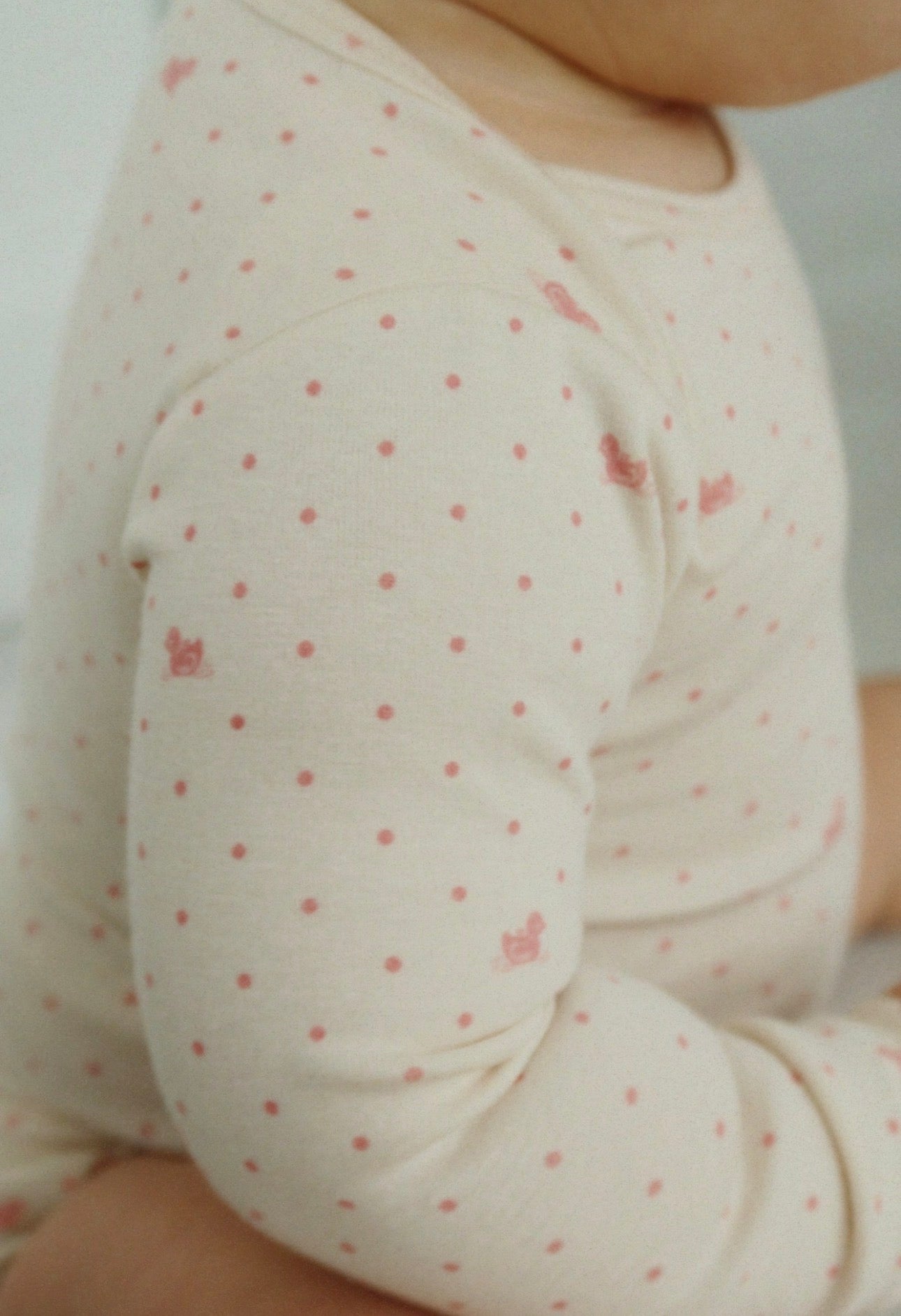 konges slojd bello due ls bodysuit ocs - lago rosa