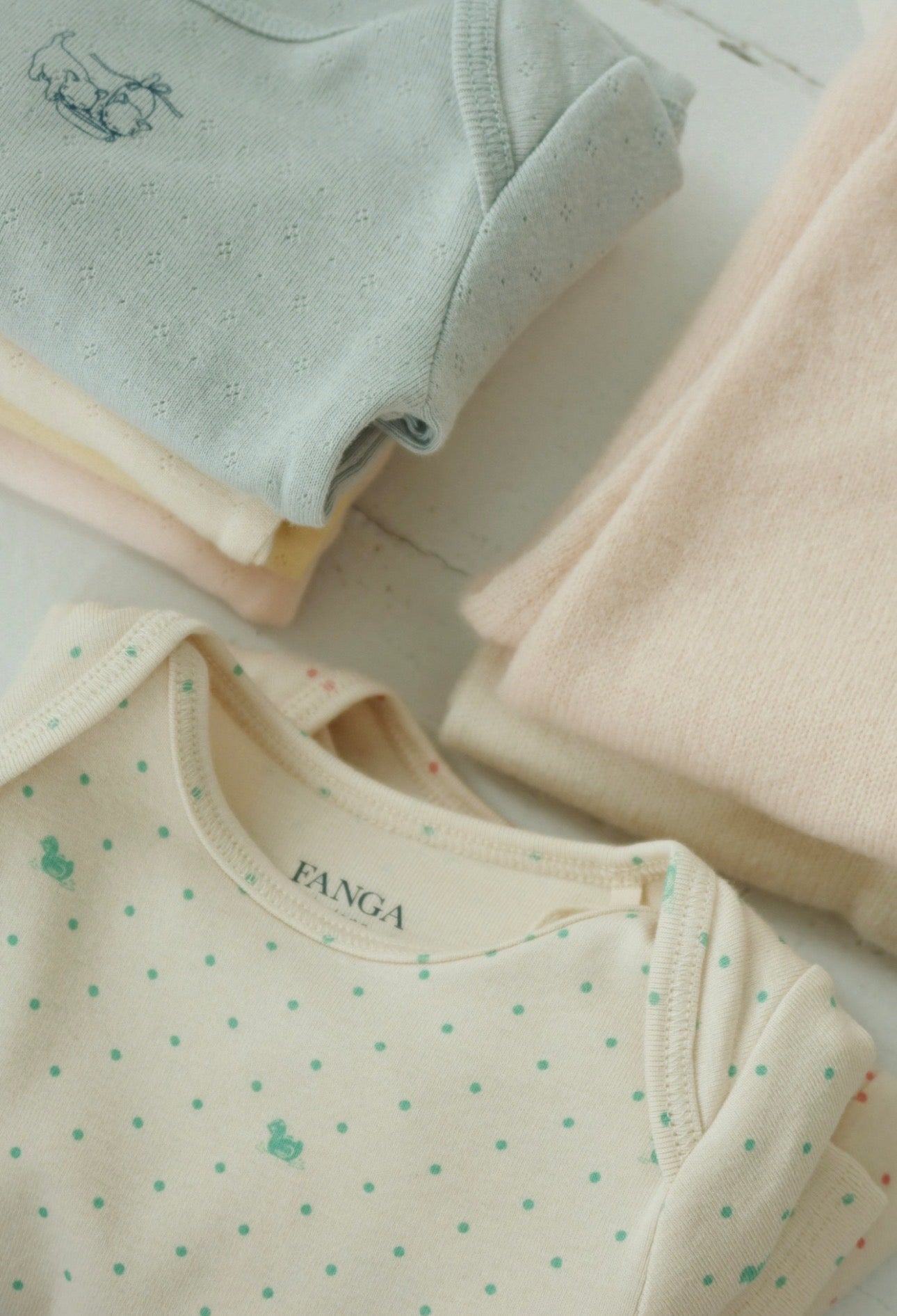 konges slojd bello due ls bodysuit ocs - lago verde